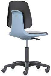 Bimossa Munkaszék Bimos Labsit 9123, háttámla Flex 3D funkcióval, műbőr, műanyag kereszt, kék/antracit