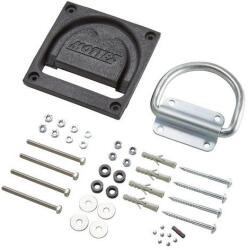 MOTTEZ Biztonsági horgony motorkerékpárokhoz, beépítve