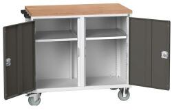 bott Karbantartó fiókos kocsi Bott Verso, 98 x 105 x 60 cm, 2 szekrény, multiplex, szürke-antracit