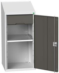 bott Szekrény íróasztallal Bott Verso, 113 x 52, 5 x 55 cm, 1 polc, 1 fiók, szürke-antracit