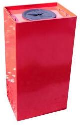 Nobo Unobox fém szemetes kosár szelektív hulladékhoz, 100 l térfogat, piros