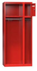 Polak Kombinált gardrób V3, piros - manutan - 193 599 Ft