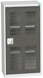 bott Műhelyszekrény polcokkal Bott Verso, drótajtó, 100 x 52, 5 x 35 cm, 2 polc, szürke-antracit