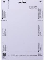 Durable Info Sign tájékoztató ajtótábla tartalék címkék, 210.5 x 149 mm