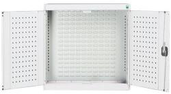 bott Cubio fali szekrény, zsalu hátlap, 100 x 105 x 32, 5 cm, szürke-szürke