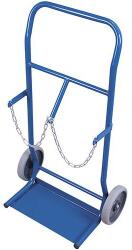 Cordes Rudl RU200 10 literes hegesztőhengerekhez tömör kerekekkel, 50 kg-ig, kék