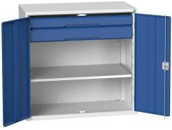 bott Fiókos műhelyszekrény Bott Verso, 100 x 105 x 55 cm, 1 polc, 2 fiók, szürke-kék