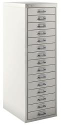 Bisley szekrények, 15 fiókos, szürke