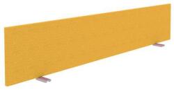 Alfa Office Alfa 630 asztalparaván, 160 x 30 cm, sárga