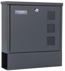 Rottner Lago postaláda, antracit