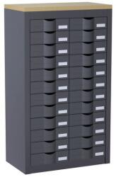 PAPERFLOW komód, 24 fiók, antracit