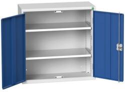 bott Műhelyszekrény polcokkal Bott Verso, 80 x 80 x 35 cm, 2 polc, szürke-kék