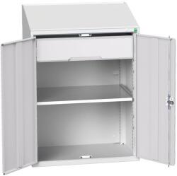 bott Szekrény íróasztallal Bott Verso, 113 x 80 x 55 cm, 1 polc, 1 fiók, szürke-szürke