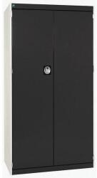 bott Műhelyszekrény Bott Cubio, 160 x 80 x 65 cm, perforált ajtó, szürke-antracit