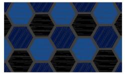 Notrax Déco Design Imperial Honeycomb beltéri tisztítószőnyeg, kék, 150 x 90 cm