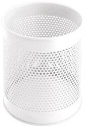 VEPA BINS Fém perforált szemetes, 15 l, fehér