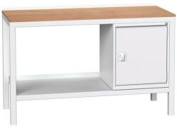 bott Műhelyasztal Bott Verso Weld, 93 x 150 x 60 cm, 1 szekrény, multiplex, szürke-szürke - manutan - 539 598 Ft