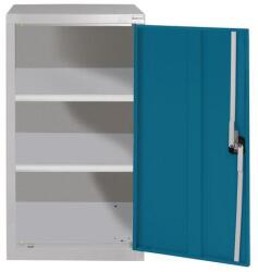 Acial fém műhelyszekrény, 102 x 54 x 50 cm, szürke/kék
