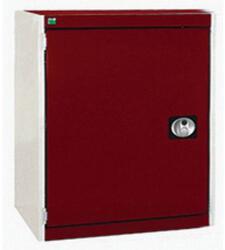 bott Műhelyszekrény Bott Cubio, 80 x 65 x 65 cm, perforált ajtó, szürke-piros