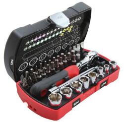 SAM 1/4"-es villáskulcs és Sam bit készlet, 40 db