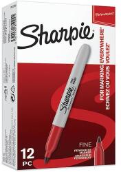 Sharpie állandó marker, 12 db, piros
