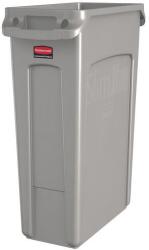 Rubbermaid Slim Jim szemeteskuka szellőzőnyílásokkal, 87 l, bézs