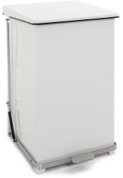 V-Part Pedálos ipari konténer, 152 l, fehér