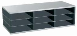Paperflow Válogató modul Paperflow, 9 rekeszes, vízszintesen zárt