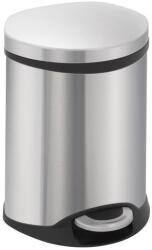 EKO Shell szemetes, 6 l, matt rozsdamentes acél