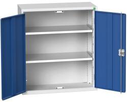 bott Műhelyszekrény polcokkal Bott Verso, 90 x 80 x 35 cm, 2 polc, szürke-kék