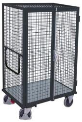 Cordes Magas ketreces kocsi lengőajtókkal, 500 kg-ig, 131, 5 x 91 x 181 cm, szürke