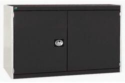 bott Műhelyszekrény Bott Cubio 160, 80 x 130 x 65 cm, perforált ajtó, szürke-antracit