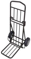 Cordes Összecsukható csomagtartó RU225, 100 kg-ig, felfújható kerekek, szürke