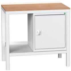 bott Műhelyasztal Bott Verso Weld, 93 x 100 x 60 cm, 1 szekrény, multiplex, szürke-szürke - manutan - 448 932 Ft