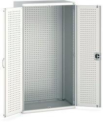 bott Műhelyszekrény perforált panelekkel szerszám/szerszámtartókhoz, 200 x 105 x 65 cm, szürke-szürke