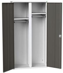 bott Fém karbantartó szekrény Bott Verso, 200 x 105 x 55 cm, 2 polccal, szürke-antracit