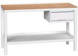 bott Műhelyasztal Bott Verso Weld, 93 x 150 x 60 cm, 1 szekrény, multiplex, szürke-szürke - manutan - 485 191 Ft