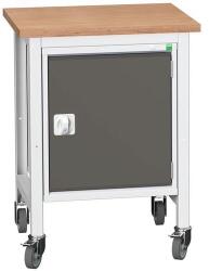 bott Mobil műhelyasztal Bott Verso Storage, 93 x 70 x 60 cm, 1 szekrény, multiplex, szürke-antracit