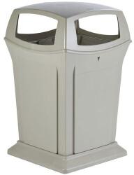Rubbermaid Ranger konténer 4 nyílással, bézs