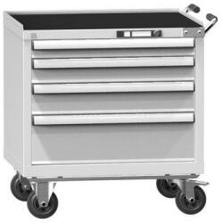 POLAK Műhelykocsi ZDM59-2, 36x27D, 731 x 600 x 810 mm, szürkés-szürke