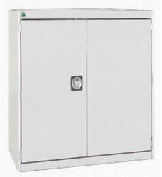 bott Műhelyszekrény Bott Cubio, 90 x 80 x 52, 5 cm, perforált ajtó, szürke-szürke