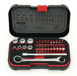 MOB&IUS Racsnis készlet + 1/4-es imbuszhüvelyek Mob, 39 db