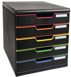 Exacompta A4 fiókos modul, 5 fiók