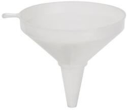 Vepabins Tölcsér szűrővel, átmérő: 20 cm, fehér