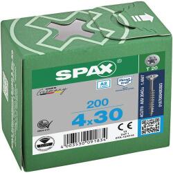 Spax Univerzális külső csavarok süllyesztett fejjel, Spax TX o 4 mm, 30 mm
