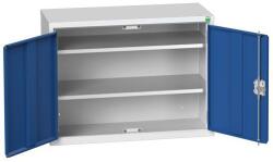 bott Verso fali szekrény, 60 x 80 x 35 cm, 2 polccal, szürke-kék