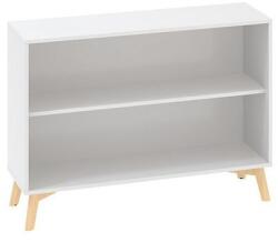 Alfa Office Alacsony, nyitott szekrény Alfa Root, 1 polc, 120 x 45 x 88, 7 cm, fehér