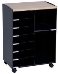 PAPERFLOW mobil konténer, 9 fiók