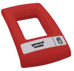 VEPA BINS Nyitott fedél 55 l-es és 82 l-es Envirobin hulladékgyűjtőhöz, piros