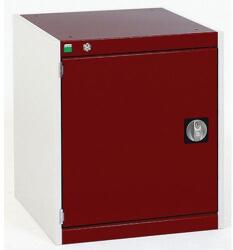 bott Műhely szekrények Cubio SMF Bott, 60 x 52, 5 x 65 cm, 1 polc, szürke-piros